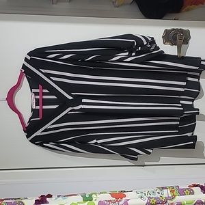 Black and White Stripe long sleeve